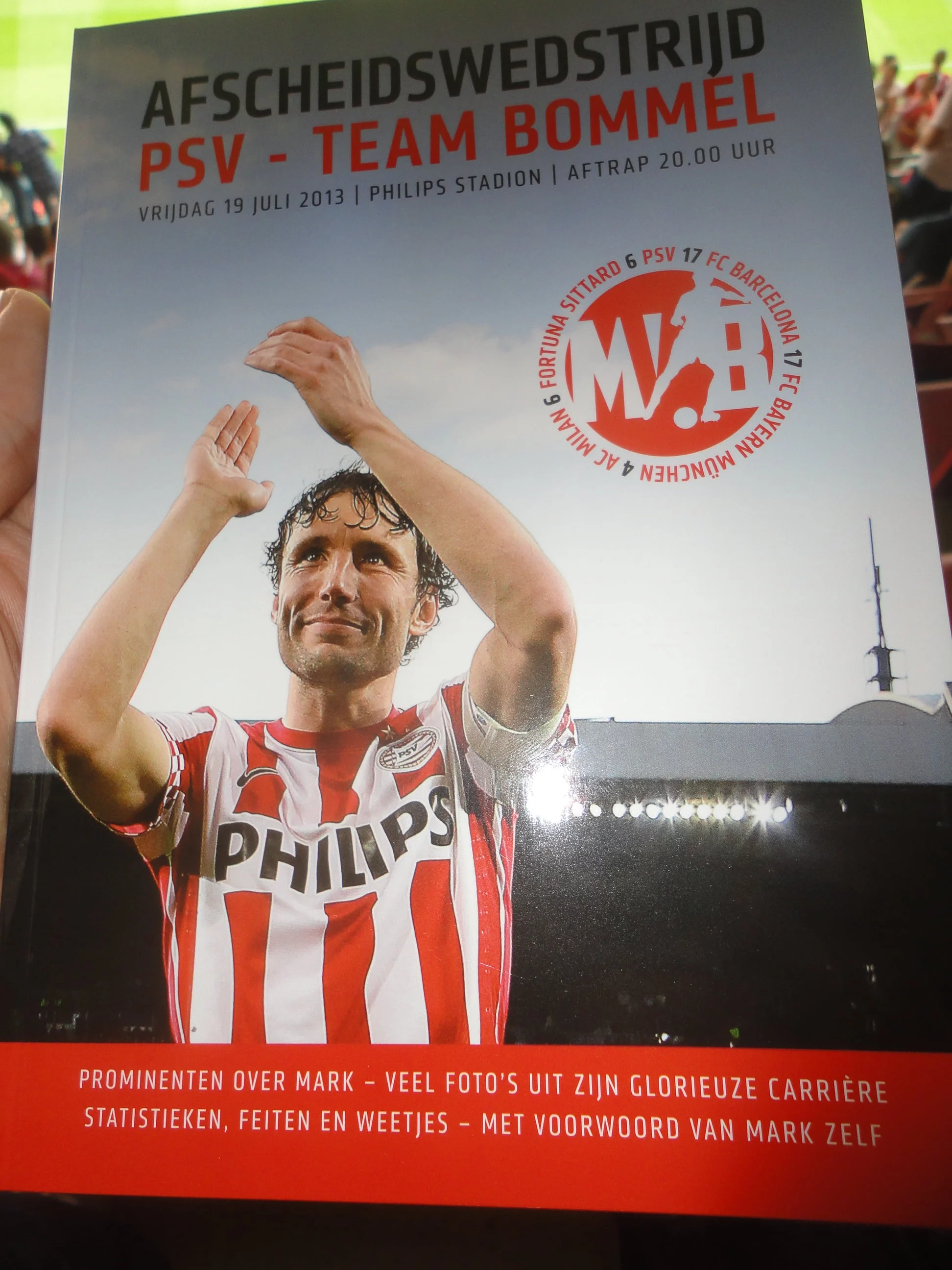 Afscheid van Mark van Bommel: deel I