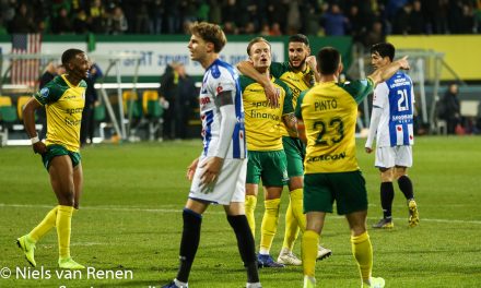 Opstelling tegen SC Heerenveen