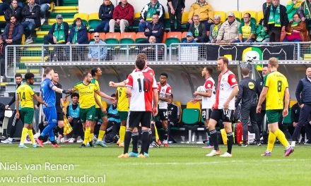Opstelling tegen Feyenoord