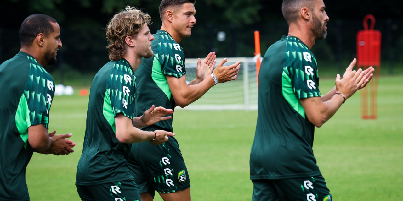 Eerste training 2026/27